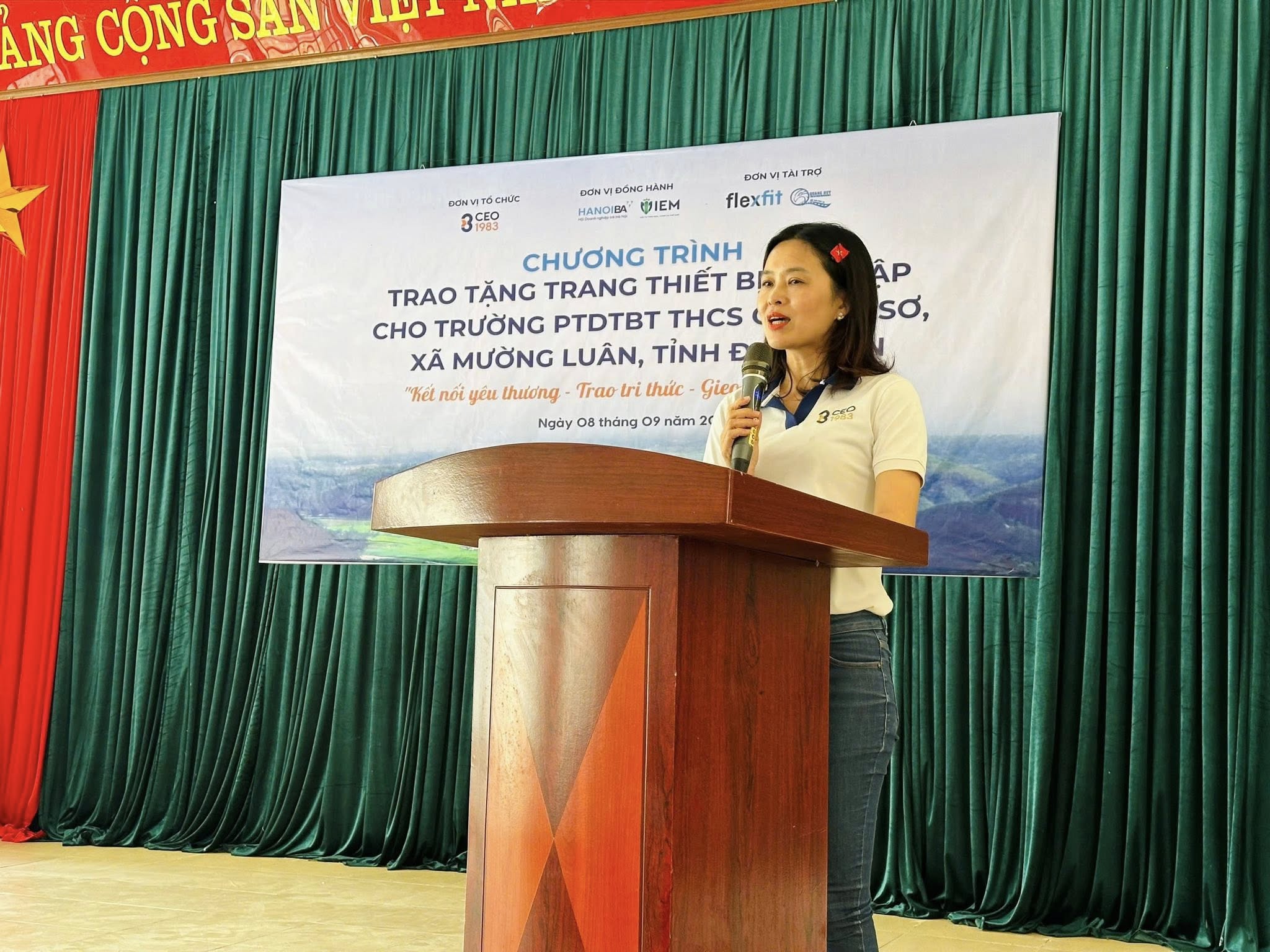 CÂU LẠC BỘ CEO 1983 - HÀNH TRÌNH LAN TỎA YÊU THƯƠNG ĐẾN BẢN PÁ NẬM, XÃ MƯỜNG LUÂN, TỈNH ĐIỆN BIÊN 4