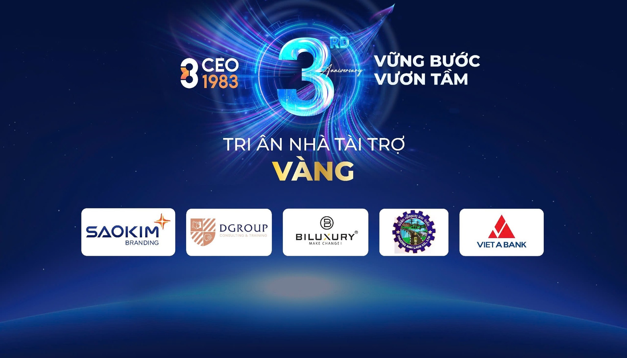 CẢM ƠN CÁC NHÀ TÀI TRỢ 1