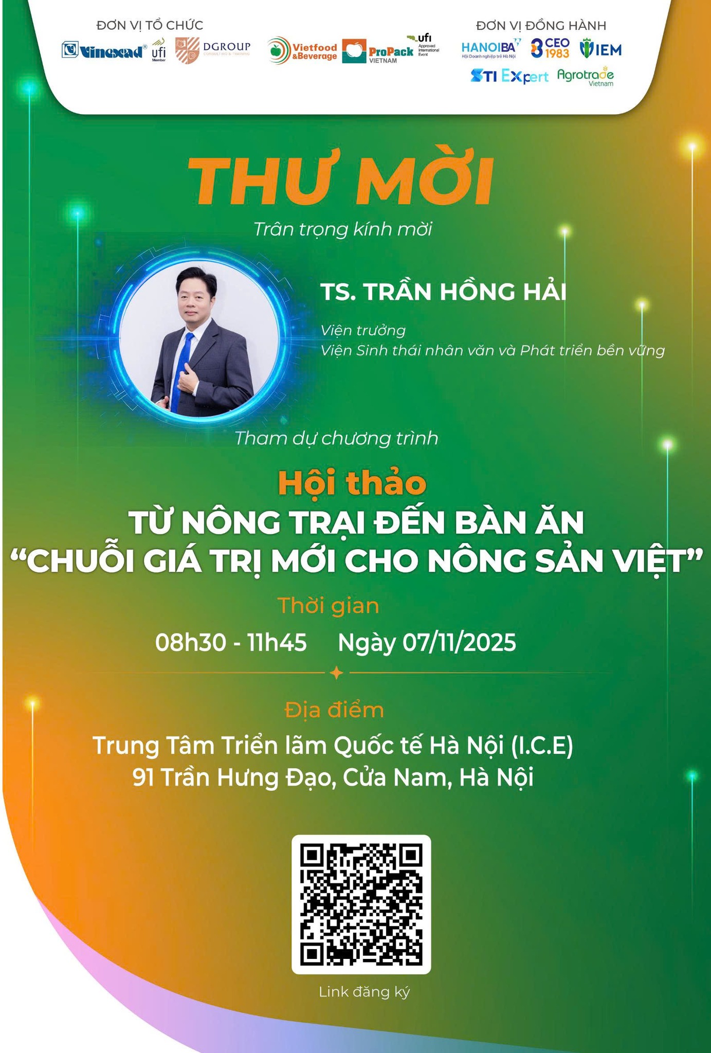 HỘI THẢO TỪ NÔNG TRẠI ĐẾN BÀN ĂN - CHUỖI GIÁ TRỊ MỚI CHO NÔNG SẢN VIỆT 2
